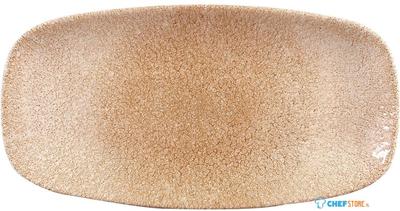 Churchill Raku Garnet Orange Chefs Ovaal Bord 29.8 X 15.2 cm Pak van 12 - DR706