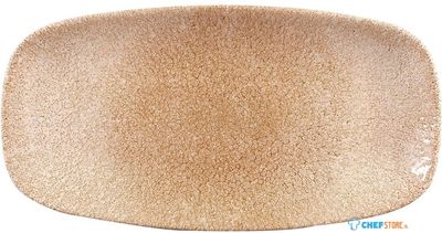 Churchill Raku Garnet Orange Chefs Ovaal Bord 29.8 X 15.2 cm Pak van 12 - DR706