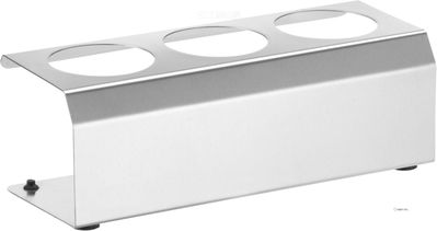Hendi Sausstandaard rvs voor 3x dispenser flacon 35 cl | 557976 1