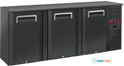 Diamond Flessenkoeler 3 Deuren, 500 Liter, Verstelbare Poten - RLB3-3P 1