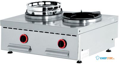 Wok | Gas | Tafelmodel | 2 Vuren | WGX2-8/T | Diamond 1