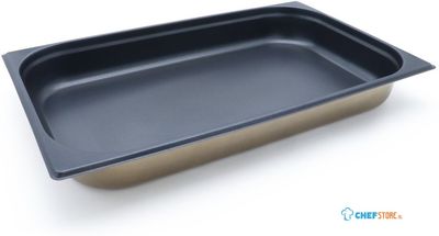 Maxima Gastronorm Bak - 1/1 GN - 6,5 cm Diep - Anti Aanbaklaag - 09367572