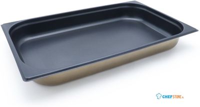 Maxima Gastronorm Bak - 1/1 GN - 6,5 cm Diep - Anti Aanbaklaag - 09367572