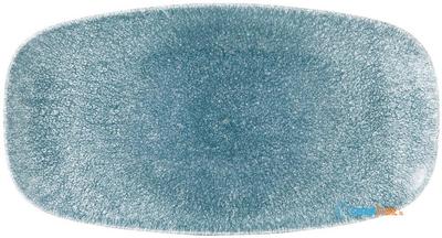Churchill Raku Topaz Blue Chefs Ovaal Bord 29.8 X 15.2 cm Pak van 12 - DE881
