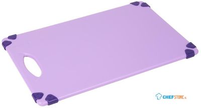 Hygiplas Commerciële Grip Snijplank Paars 458x306mm - HW002