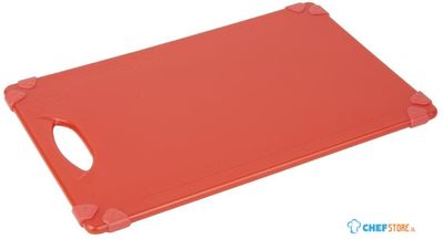 Hygiplas Commerciële Grip Snijplank Rood 458x306mm - HW005
