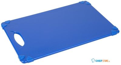 Hygiplas Commerciële Grip Snijplank Blauw 458x306mm - HW006