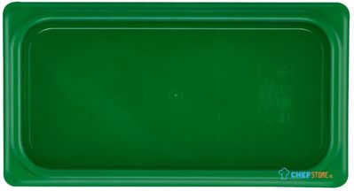 Cambro JN534 Safetrak IML polypropyleen afsluitdeksel groen 1/3 GN