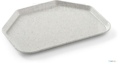 AmerBox 876657 Dienblad trapezium , , graniet, 455x355mm