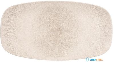 Churchill Raku Agate Grey Chefs Ovaal Bord 35.2 X 18.7 cm Pak van 6 - DS567