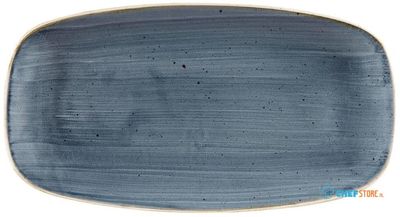 Churchill Stonecast Blueberry Chefs Ovaal Bord 29.8 X 15.3 cm Pak van 12 - DW356