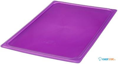 Cambro JN520 Safetrak IML polypropyleen afsluitdeksel paars 1/1 GN