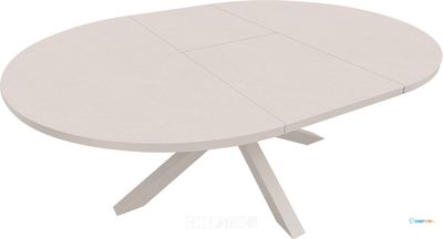 534693 Fellow - Uitschuifbare eettafel 145/200x145x75 cm