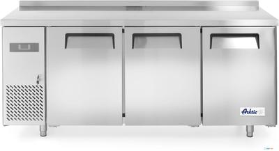 Arktic Vrieswerkbank Kitchen Line | 3 deuren, 390L, D=600 | Geforceerd, -17°C/-22° | Met Rand | 233399 1