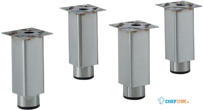 4 Verstelbare Poten Voor Oven  6 & 10x GN 1/1 - GN 2/1, Diamond AC/S4P-X 1