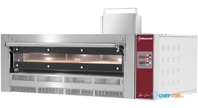 Gasoven, 6 Pizza's Ø 350 mm, Diamond GL6/35-D 1