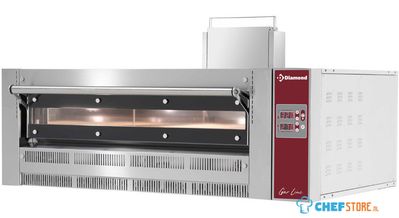 Gasoven, 9 Pizza's Ø 350 mm, Diamond GL9/35-D