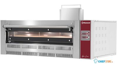Gasoven, 9 Pizza's Ø 350 mm, Diamond GL9/35-D