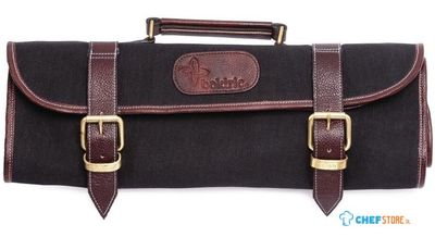 Canvas messenfoudraal | zwart | 9-delig | Boldric | CM555