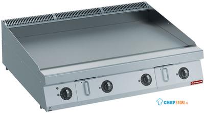 Elektrische Bakplaat HP - Vlakke Nitro Verchroomde -TOP - Diamond E22/PLNC12-HP 1