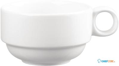 Churchill White Stapelbaar Kopje 284 Ml Pak van 12 - GF630