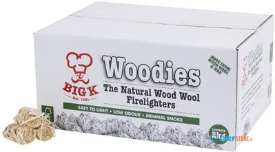 Big K Woodies Natuurlijk Houtwol Aanmaakkrullen FSC 2kg - Big K FJ729