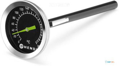 HENDI 271384 Analoge thermometer, , Diameter ⌀ 52 mm - Hoogte 140 mm