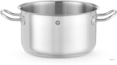 Kookpan Middel - zonder Deksel - HENDI - Kitchen Line - 3,5 Liter - Diameter 20 cm - Hoogte 11,5 cm - 837719