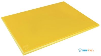 Hygiplas kleurcode snijplank geel 600x450x25mm | J045
