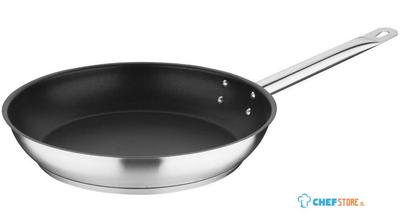 Vogue Platinum Plus Teflon Anti-Aanbak RVS Koekenpan 28cm - Vogue FC097