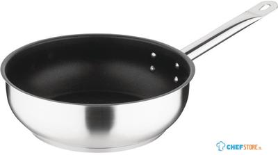 Vogue Platinum Plus RVS Anti-Aanbak Inductie Sauteuse 24cm - Vogue FC099