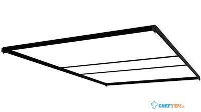Syna FFWRFBL150X250 FlexFrame Dak 150 x 250 cm Zwart (incl. Extension Set 50 cm)