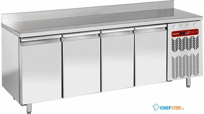 Diamond " Wand " diepvriestafel, Geforceerd, 4 deuren EN 600x400, 760 liter | TP4B/HA-R2 1