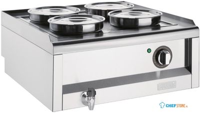 Buffalo 600 Serie 4 Pot Bain Marie - FU291