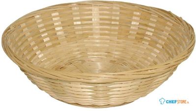 Olympia rieten broodmandje rond | Y570
