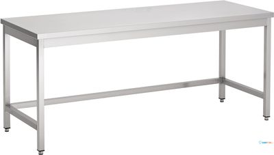 Werktafel | open onderstel | 100cm | RVS | Combisteel | 7812.0140 1