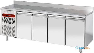 Diamond Geforceerde Koelwerkbank "muraal", 4 deuren GN 1/1, 550 Lit. groep aan GX - TG4N/HAGX-R2