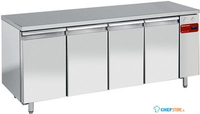 Diamond Koelwerkbank, Geforceerd, 4 deuren GN 1/1, (zonder groep) - TS4N/H 1