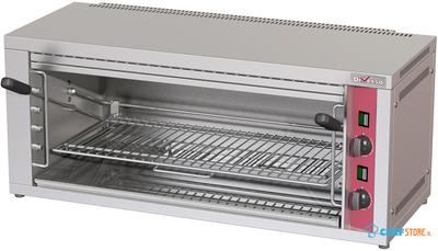 Diverso By Diamond Elektrische Salamander met Verstelbare Roosterhendel - WR-ES70-51 1