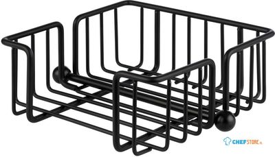 Aps Urban Servethouder Zwart 190x190x75mm, APS FT154