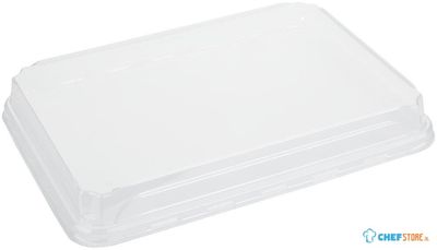 Fiesta Recyclable Fiesta Recycleerbare PET-Deksels voor Nr. 7 Sushi Schalen (Verpakking van 300) - HX295