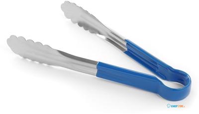 Hendi Serveertang 300mm handgreep blauw pvc | RVS | 171738 1