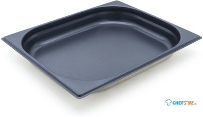 Maxima Gastronorm Bak - 1/2 GN - 4 cm Diep - Anti Aanbaklaag - 09367574