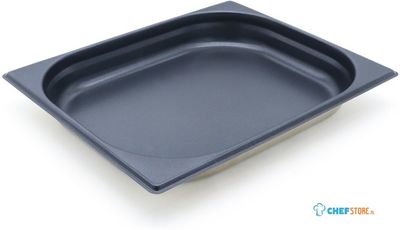 Maxima Gastronorm Bak - 1/2 GN - 4 cm Diep - Anti Aanbaklaag - 09367574