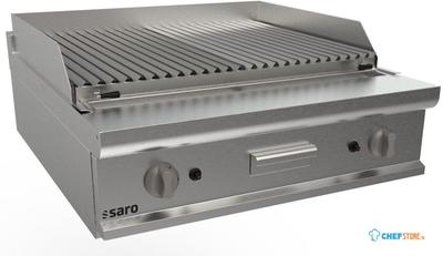 SARO Gas Lavasteen Grill Tafelblad Model LQ / BS2BB 1