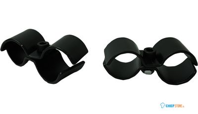 SET Van 2 KOPPELBEUGELS ZWARTTBV 7530.0025-0030-0035-0040  - Combisteel 7530.9005 1