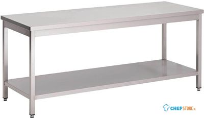 Werktafel | RVS | Onderblad | 200 x 70cm | GN129