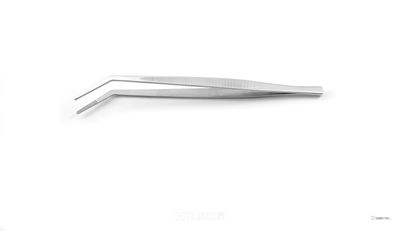 Hendi Pincetten, gekromd | 24cm | 680063