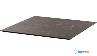 HPL Tafelblad Midnight Marble 70x70 cm - Essentials 1677 1