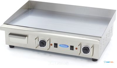 Maxima Grillplaat - Glad Chroom - 73 cm - incl. Opvangbak - 400V - 09365164